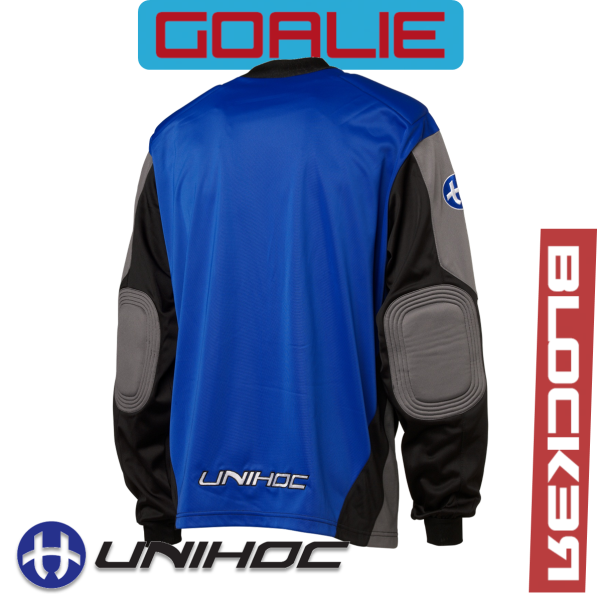 Unihoc BLOCKER TW-Pullover Senior blau/schwarz